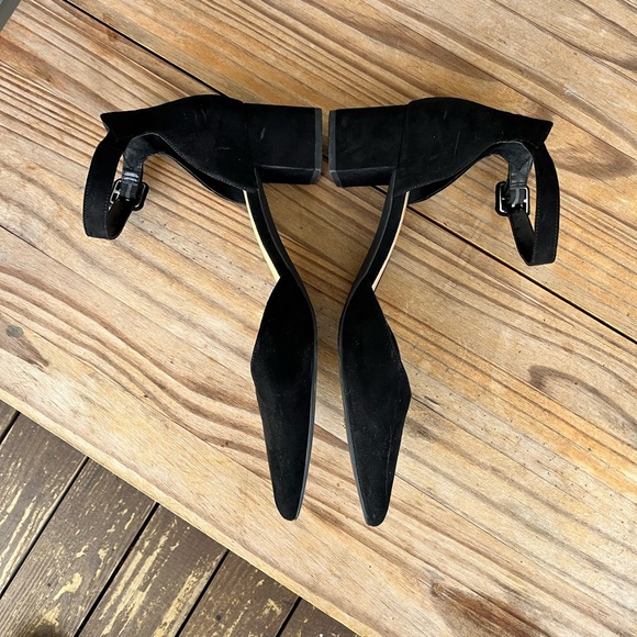 14th & Union Ayla black suede heels, 11 - Picture 4 of 8